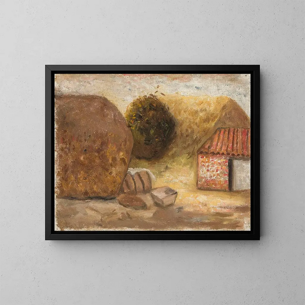 Stogi - Tadeusz Makowski — gerahmtes Bild an der Wand