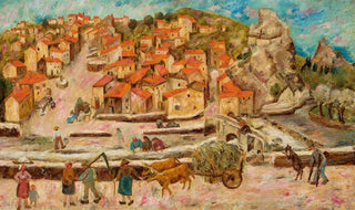 Tadeusz Makowski - View from the bridge in Espaly.webp