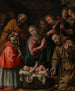 Anbetung der Hirten mit Sankt Franziskus und Sankt Karl Borromäus - Tanzio da Varallo — Ansicht des Kunstwerks