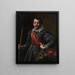 Portrait eines Mannes - Tanzio da Varallo — gerahmtes Bild an der Wand