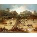 Reproduktion des Gemäldes Stierkampf in einer geteilten Arena - Francisco de Goya
