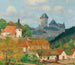 Ansicht des Schlosses Karlštejn bei Prag - Tavík František Šimon — Ansicht des Kunstwerks