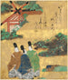Die Sumiyoshi-Strand aus den Erzählungen von Ise - Tawaraya Sōtatsu — Ansicht des Kunstwerks