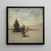 Zeit - John La Farge — gerahmtes Bild an der Wand