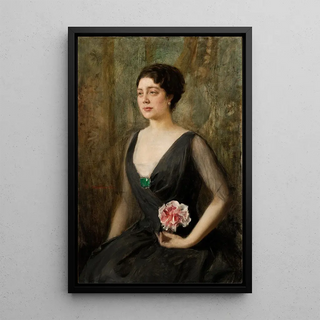 Teodor Axentowicz - Portrait of Izabela Szembekowa.webp