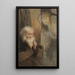 Erinnerung an die Vision - Teodor Axentowicz — gerahmtes Bild an der Wand