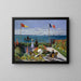 Reproduktion des Gemäldes Terrasse an der Sainte-Adresse von Claude Monet