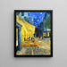 Reproduktion des Gemäldes Terrasse des Cafés am Abend - Vincent van Gogh