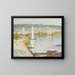 Quai de Concarneau - Terrick Williams — gerahmtes Bild an der Wand