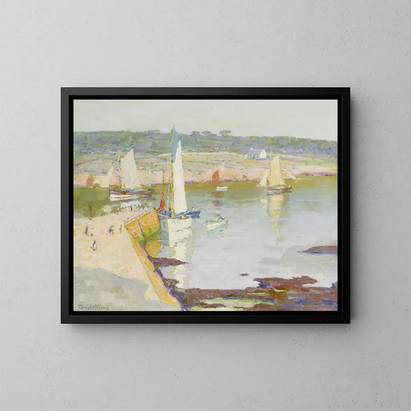 Quai de Concarneau - Terrick Williams — gerahmtes Bild an der Wand