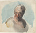 Kopf eines Mannes - Honor Daumier — Ansicht des Kunstwerks