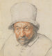 Kopf eines bärtigen Mannes mit Hut - Adriaen van Ostade — Ansicht des Kunstwerks