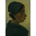 Reproduktion des Gemäldes Kopf einer Bäuerin - Vincent van Gogh