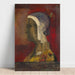 Reproduktion des Gemäldes Tête symbolique - Odilon Redon