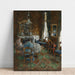 Reproduktion des Gemäldes The Salin Bourgeois - James Ensor