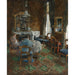 Reproduktion des Gemäldes The Salin Bourgeois - James Ensor