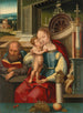 Die Heilige Familie - Der Meister der Madeleine Mansi — Ansicht des Kunstwerks