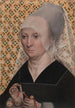 Portrait einer Frau - Der Meister der Heiligen Verwandtschaft — Ansicht des Kunstwerks