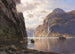 Die Sieben Schwestern am Geirangerfjord - Themistokles von Eckenbrecher — Ansicht des Kunstwerks
