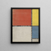 Livres Bauhaus 6 - Theo van Doesburg — gerahmtes Bild an der Wand