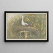 Storch im Nest - Theo van Hoytema — gerahmtes Bild an der Wand