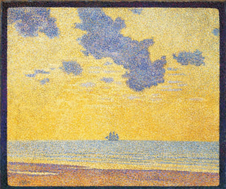 Große Wolken - Theo van Rysselberghe — Ansicht des Kunstwerks