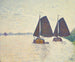 Fischer am Schelde - Theo van Rysselberghe — Ansicht des Kunstwerks