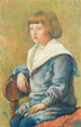 Portrait eines Kindes - Theo van Rysselberghe — Ansicht des Kunstwerks