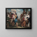 L'enlèvement des Sabines - Theodoor van Thulden — gerahmtes Bild an der Wand