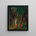 Le Décaméron Le Jardin de la Villa - Theodor Baierl — gerahmtes Bild an der Wand