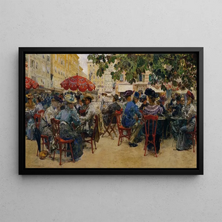 Theodor Josef Ethofer - Cafe Tomaselli In Salzburg.webp