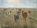 Long Shadows, Vieh auf der Insel Saltholm - Theodor Philipsen — Ansicht des Kunstwerks