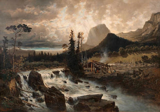 Theodor Von Hrmann - Mhlsturzhorn am Hintersee Oberbayern.webp