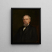 Portrait von William J. Holliday - Theodore Clement Steele — gerahmtes Bild an der Wand