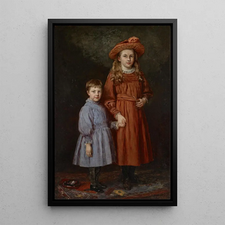 Theodore Clement Steele - The Pierce Children.webp