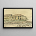 Bâtiments en ruine Alaska 1884 - Theodore J. Richardson — gerahmtes Bild an der Wand