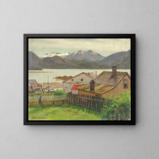 Theodore J Richardson - In The Old Quarter Sitka 1900.webp