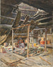 Innenraum-Gemälde indigène - Theodore J. Richardson — Ansicht des Kunstwerks
