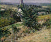 Alte Kirche in Giverny - Theodore Robinson — Ansicht des Kunstwerks