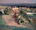 La Maison Rouge - Theodore Robinson — Ansicht des Kunstwerks