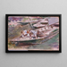 Zwei in einem Boot - Theodore Robinson — gerahmtes Bild an der Wand