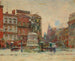 Monument de Washington à Union Square en hiver - Theodore Robinson — Ansicht des Kunstwerks