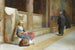Repos dans un monastère grec - Theodoros Ralli — Ansicht des Kunstwerks