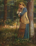 Bergère au repos - Theodoros Ralli — Ansicht des Kunstwerks
