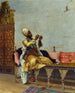 Enfädeln von Perlen - Theodoros Ralli — Ansicht des Kunstwerks