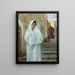 Junge Frau Jerusalem - Theodoros Ralli — gerahmtes Bild an der Wand