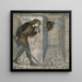 Theseus und der Minotaurus im Labyrinth - Sir Edward Coley Burne-Jones — gerahmtes Bild an der Wand
