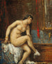 An ihrer Toilette - Théodore Chassériau — Ansicht des Kunstwerks