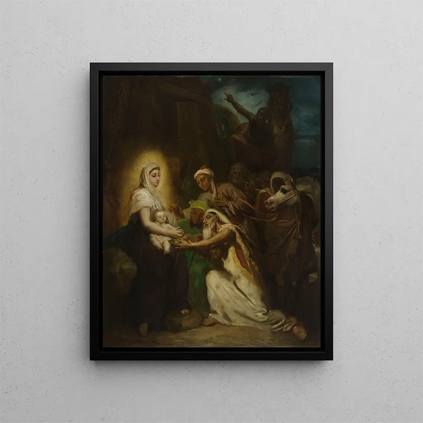 Thodore Chassriau - LAdoration des Mages.webp