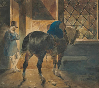 Thodore Gricault - Cheval de trait  lcurie.webp